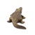 Kenneth Ludwig Chicago Antiqued Gold Crocodile Sculpture For Sale - Image 4 of 11