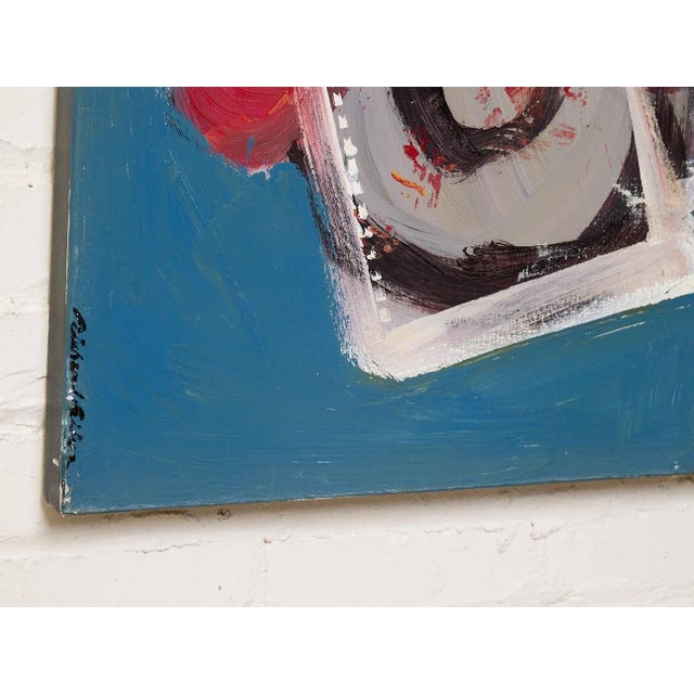Mid 20th Century Mid 20th Century Untitled Abstract Art by Richard Silva For Sale - Image 5 of 12