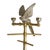 Late 19th Century Antique Parrot Perch Gilt & Silvered Bronze Ring Holder Jewelry Stand Porte Bijoux For Sale - Image 5 of 6