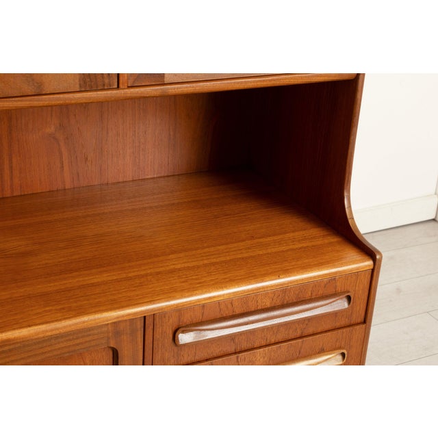 Mid-Century Fresco Highboard with Rattan Front from G-Plan, 1960s For Sale - Image 13 of 17