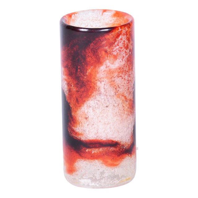 Mid-Century Table Lamp in Marble Glass, Czech, 1960s For Sale
