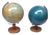 Illuminated Political Terrestrial and Celestial Globes from Räth, 1950s, Set of 2 For Sale
