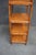 Brown Ethan Allen Faux Bamboo & Rattan Etagere For Sale - Image 8 of 9