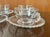 Glass Vintage Imperial Candlewick Cup and Saucer - Set of 4 For Sale - Image 7 of 10