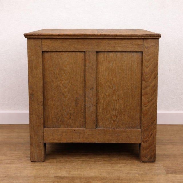 Antique Oak Side Cabinet with Carved Motifs, 1890s For Sale - Image 5 of 13