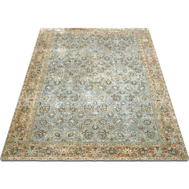 1940s Persian Tabriz Rug For Sale In Los Angeles - Image 6 of 7