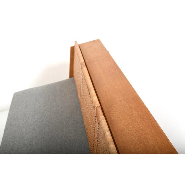 GE-258 Daybed in Oak and Cane by Hans J. Wegner for Getama, 1950s For Sale - Image 11 of 13