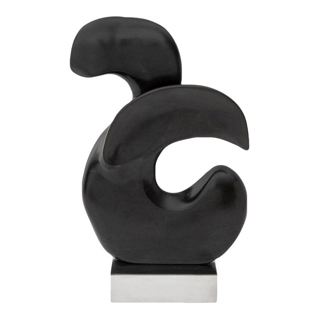 Bill Barrett Abstract Carved Stone Sculpture For Sale