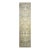 21st Century Persian Sultanabad Wool 3x12 Gray, Yellow & Ivory Handmade Runner Rug #1142054 For Sale