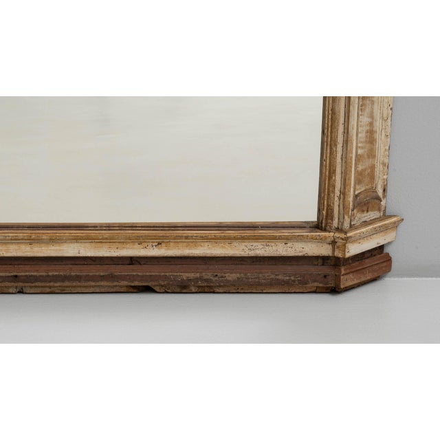 19th Century French Gustavian Floor Mirror with Canted Corners For Sale - Image 11 of 18