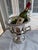 Vintage Wm. Rogers Silverplate Champagne Cooler / Wine Cooler With Rope Rim and Scroll Handles For Sale - Image 4 of 6
