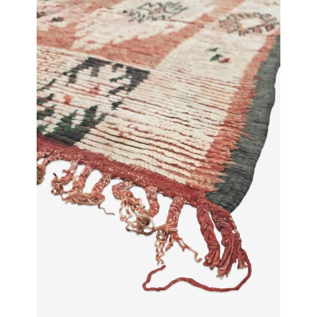 1970's Tribal Moroccan Wool Rug - 11.2 X 5.2 Ft For Sale - Image 4 of 8