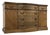 Tuscan Style Serpentine Buffet With Raised Panel Doors For Sale