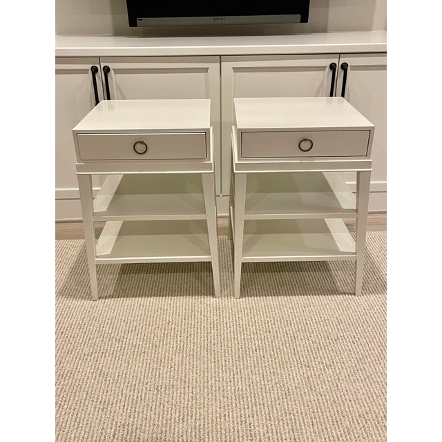 Bernhardt Transitional Nightstands a Pair Chairish