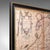 Antique Map of Wales, Belgian, Framed Atlas Excerpt, Elizabethan, Humphrey Llwyd For Sale - Image 12 of 12