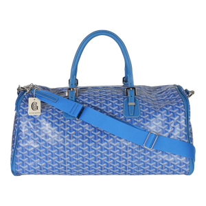 Blue Goyardine Canvas Croisière Boston 50