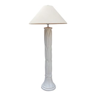 Serge Roache Style Plaster Floor Lamp For Sale