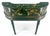 Emerald Green Lacquer Chinoiserie Desk Writing Table Console & Chair MINT For Sale - Image 10 of 18