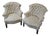 Napoleon III Upholstered Armchairs, 1880s, Set of 2 For Sale