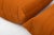Togo Lounge Chair and Pouf in Orange Tissue by Michel Ducaroy for Ligne Roset, 1973, Set of 2 For Sale - Image 6 of 18