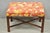 Chinese Vintage Chinese Chippendale Style Carved Mahogany Fretwork Bench Stool - Pair For Sale - Image 3 of 12