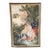 Vintage French Rococo Cherub and Garden Tapestry For Sale