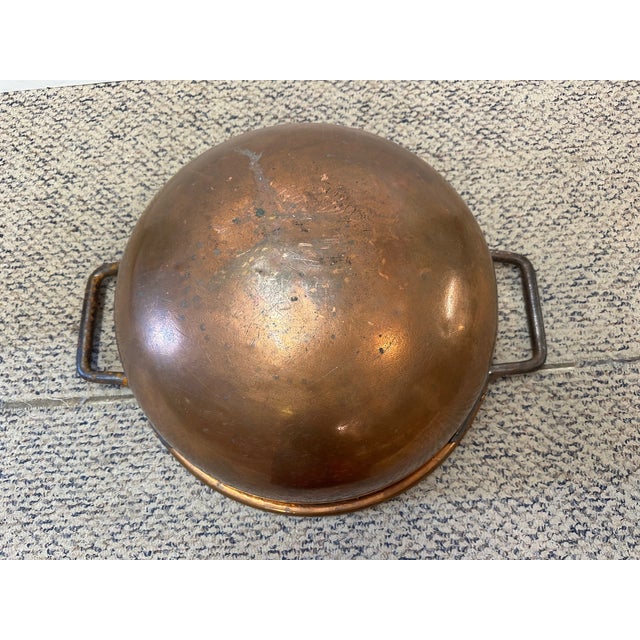 Gigantic Antique Copper Chocolate Pot Kettle For Sale - Image 10 of 12