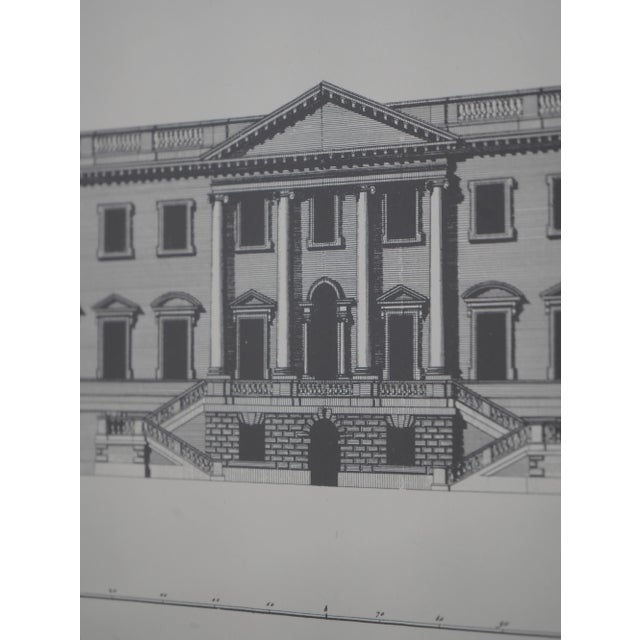 Professionally Framed & Matted Architectural Print For Sale - Image 4 of 13