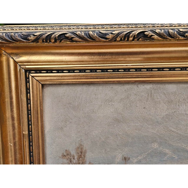 dimensions: height 44.5 cm, width 62.5 cm, depth 4.5 cm, frame width 6.5 cm.