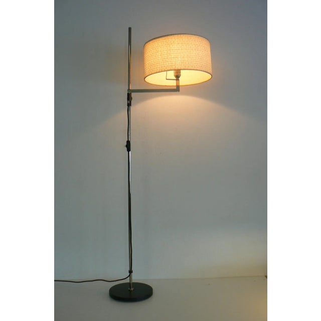 Adjustable Shade Floor Lamp from Hillebrand, 1960s For Sale - Image 10 of 11