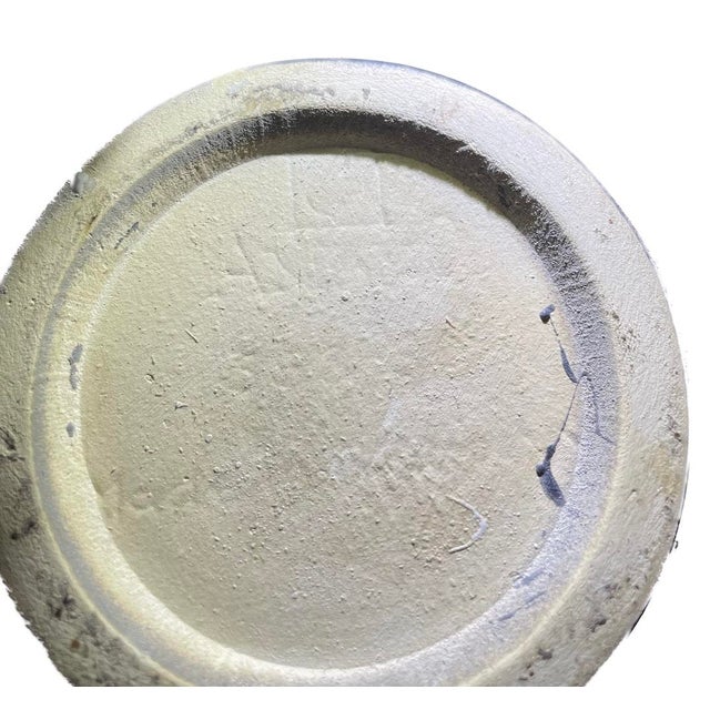 Vintage Amano Scheurich German Striped Ceramic Vase For Sale In Atlanta - Image 6 of 6