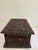 Wood Vintage Hand-Carved Floral Wooden Chest For Sale - Image 7 of 16
