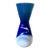 Late 20th Century Attributed Koransha Arita Japanese Cobalt Blue Crane Porcelain Vase For Sale