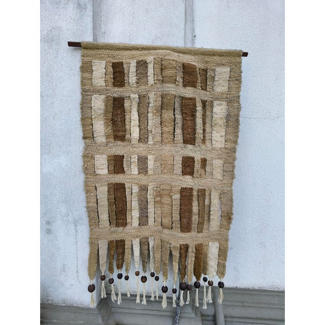 Textile Vintage Danish Tapestry, 1970s For Sale - Image 7 of 7