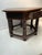 Chestnut 18th Century Hexagonal Walnut Tuscany Center Table For Sale - Image 8 of 10