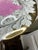 Ceramic Set of Eight Pink Splash Luster Salad/Dessert Plates For Sale - Image 7 of 12