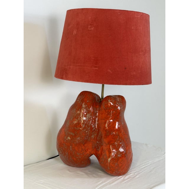 Ceramic Living Room Lamp by Lino Bersani, 1960s For Sale - Image 6 of 11