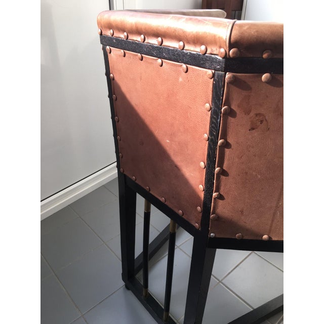 Armchair attributed to Josef Hoffmann for Wiener Werkstätte, Early 20th Century For Sale - Image 10 of 12