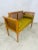Vintage Cane Bench With Cushions For Sale - Image 9 of 9