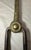 Metal Antique 18th Century Wrought Iron Turned Brass English Fireplace Tongs Tool 8 For Sale - Image 7 of 10