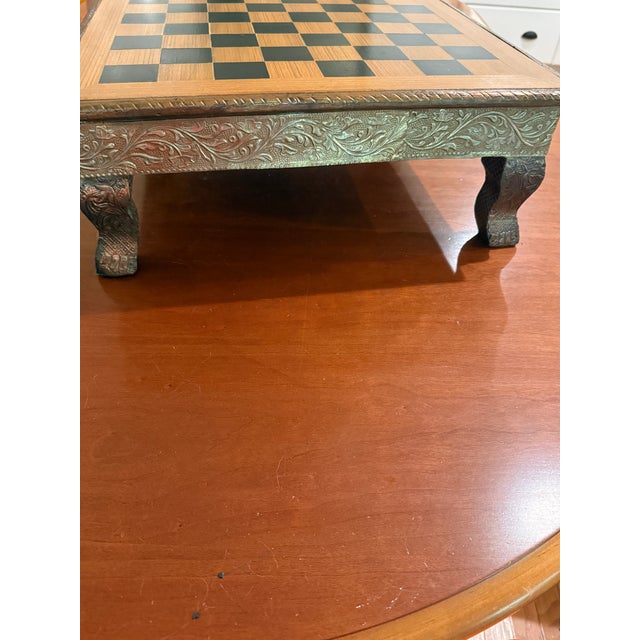 Islamic Anglo Raj 1950's Table Top Chess Board, India For Sale - Image 3 of 12