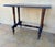 20th Century Turned-Leg Side Table With Castors, Victorian Style For Sale - Image 6 of 9