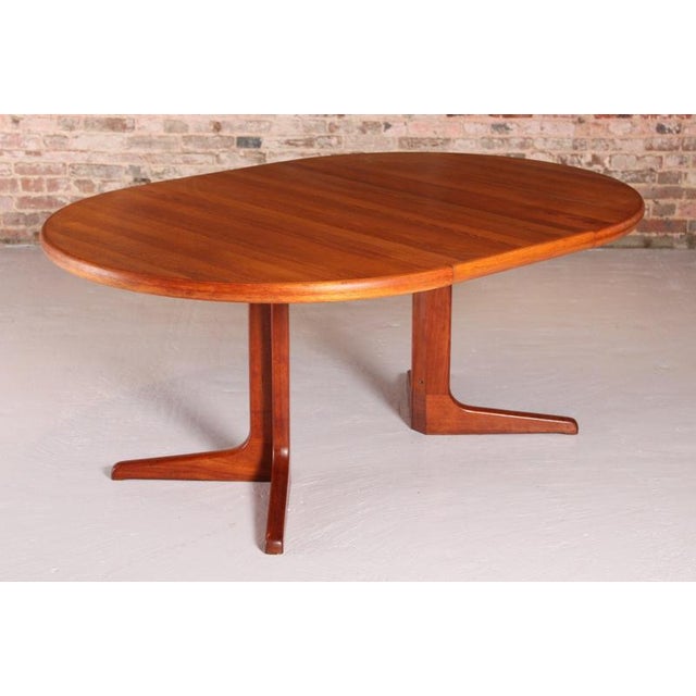 Mid-Century Modern Danish Extending Teak Dining Table from Glostrup, 1960s For Sale - Image 4 of 16