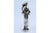 Silver Statuette of Saint Anthony Holding Boy and Flowers For Sale - Image 6 of 9