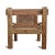 Wood Vintage Outdoor Rustic Railway Wood Arm Chair For Sale - Image 7 of 8