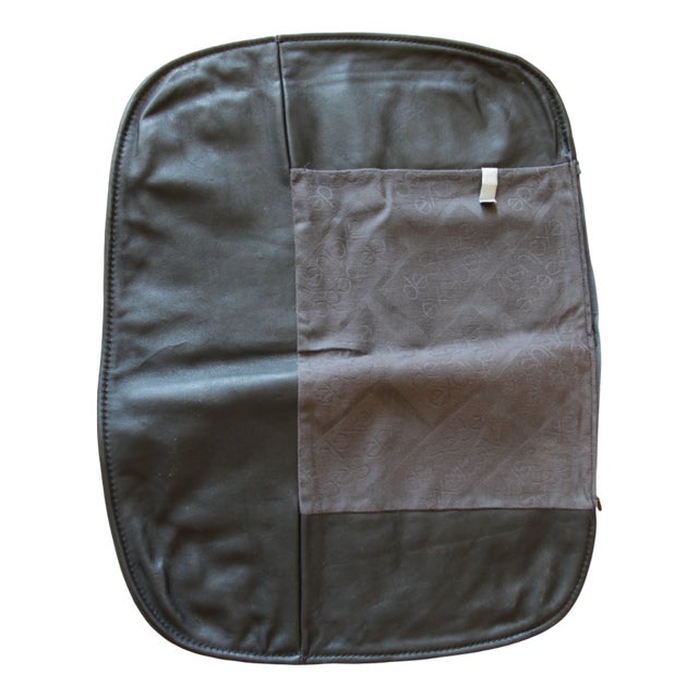 Back Cushion Cover 61 in Black Leather from de Sede For Sale