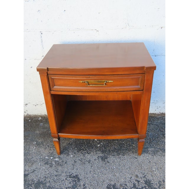 Mid Century Modern Side End Tables Nightstands a Pair 6306 For Sale - Image 14 of 18