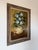 Mid-Century Modern 1970s Etta Benjamin Cien (American, 1924-2009) Impressionist Heavy Impasto Floral Still Life Oil on Masonite Painting, Framed For Sale - Image 3 of 12