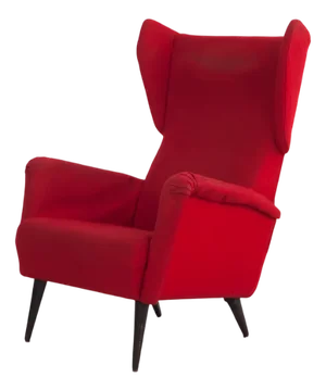 Mod. 820 Armchair by Gio Ponti for Cassina, Hotel Royal, Naples, Italy, 1950s