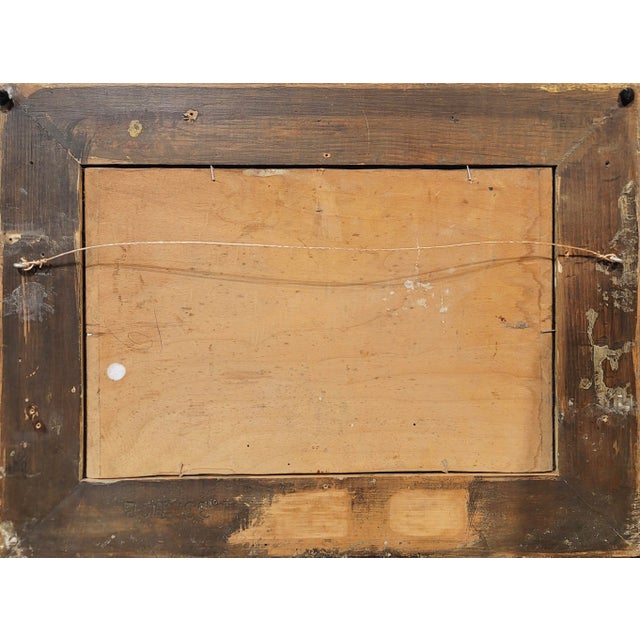 American Impressionist -Girls at the Beach 1920s Summer Vacation -Oil Painting For Sale - Image 11 of 11